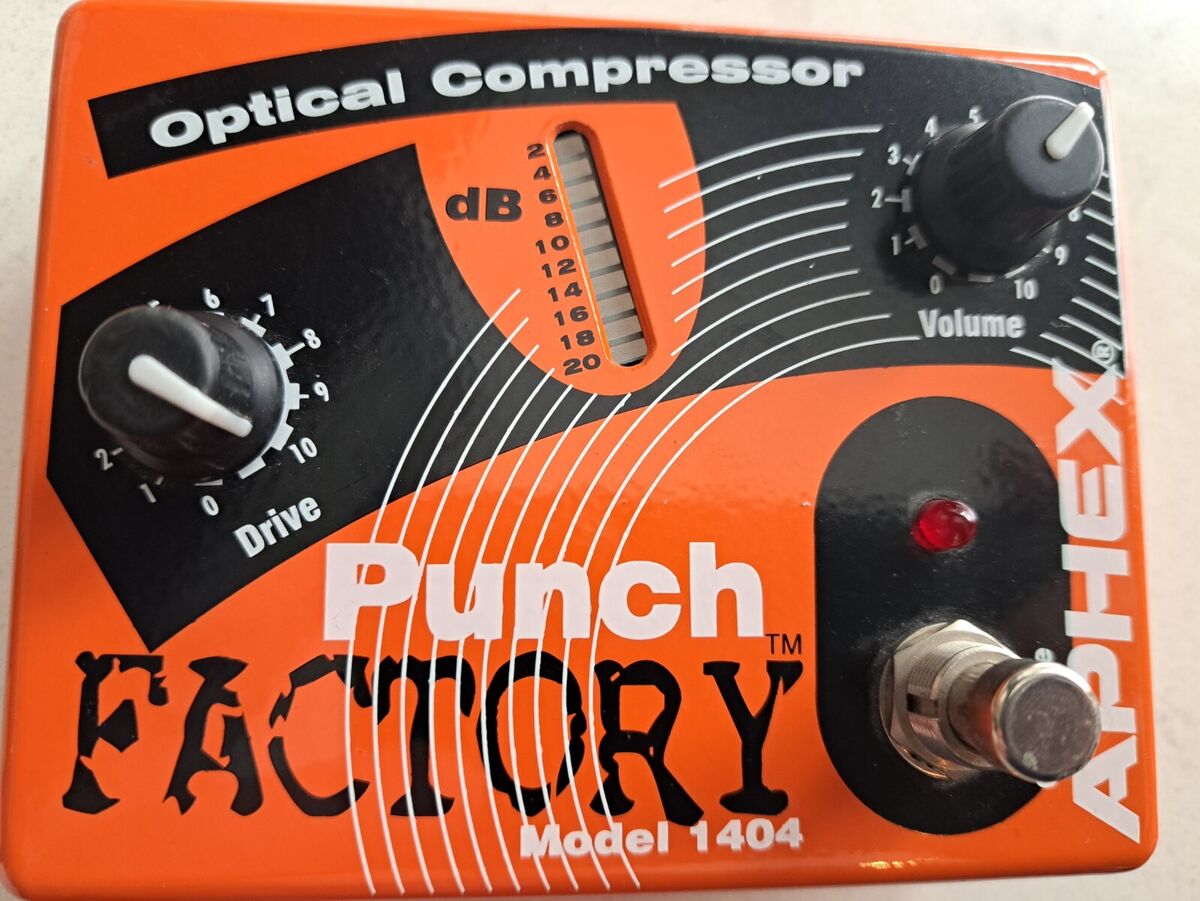 ベース APHEX Punch Factory Model 1404 5 DAYS LEFT: SUPERB Aphex Punch Factory Model 1404 - Guitar+