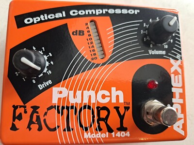 5 DAYS LEFT: SUPERB Aphex Punch Factory Model 1404 - Guitar+Bass! FREE SHIPPING!