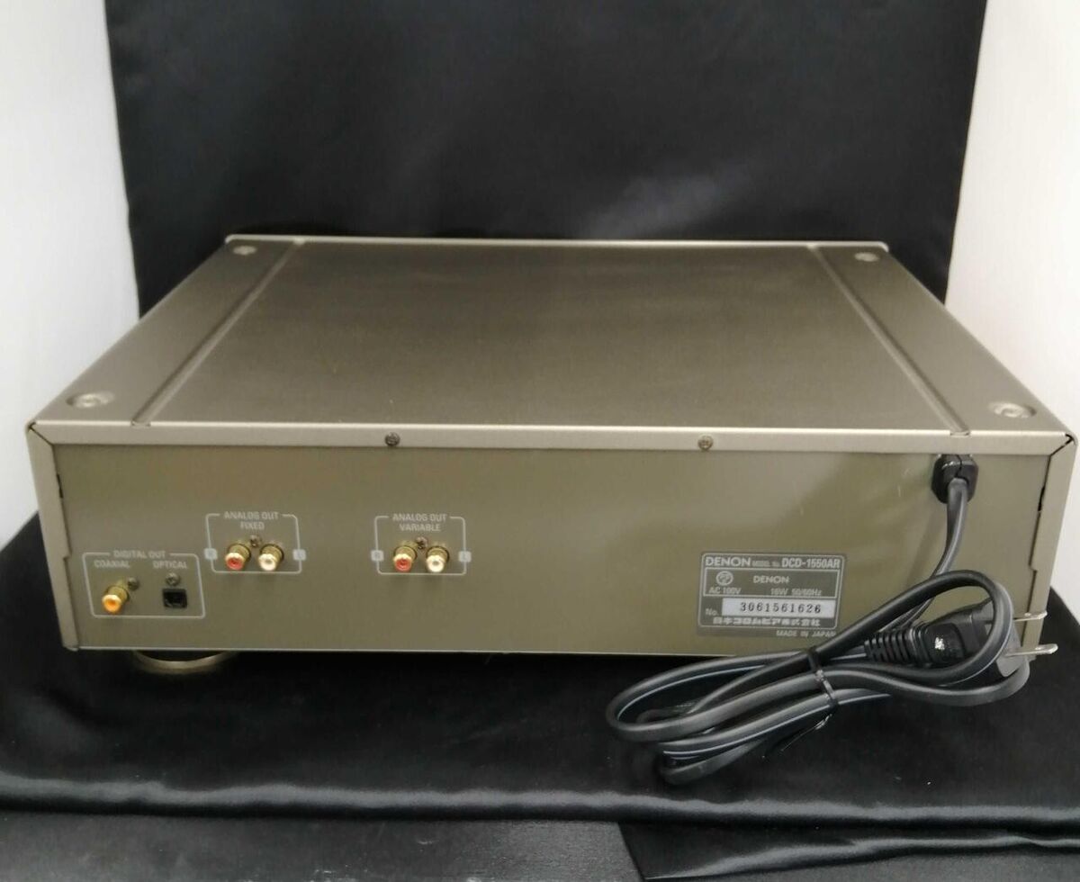 Denon Dcd-1550Ar CD Player w/RemoteControl Good Condition Denon Dcd-1550Ar CD Player w/RemoteControl Good Condition