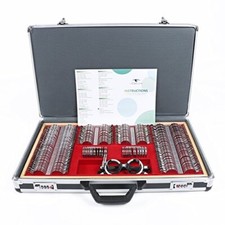 268PCS Optical Optometry Trial Lens Set Metal Rim Aluminum Case Grade A