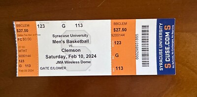 Men's Basketball How To Watch Clemson Vs Syracuse Men's