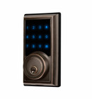 TurboLock TL-200 Bluetooth digital smart lock app keyless or keyed entry bronze