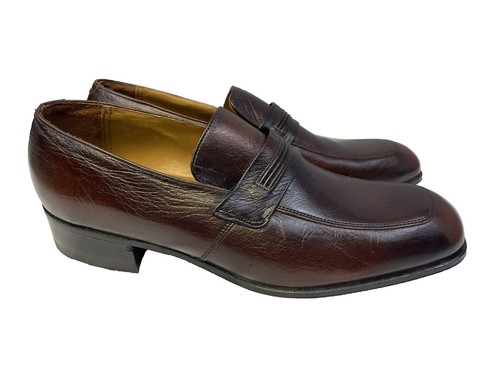 The Florsheim Men’s Vintage Loafers Burgundy Size 8 D - Picture 5 of 8