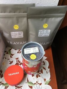 4 Resealable Bags Teavana Hot Pink Citrus Lemonade Tea 1 lb 10 oz  in