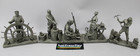 Lot of 5 1977 Franklin Mint Ron Hinote Pewter Figurines Miner, Harpooner+ As-Is