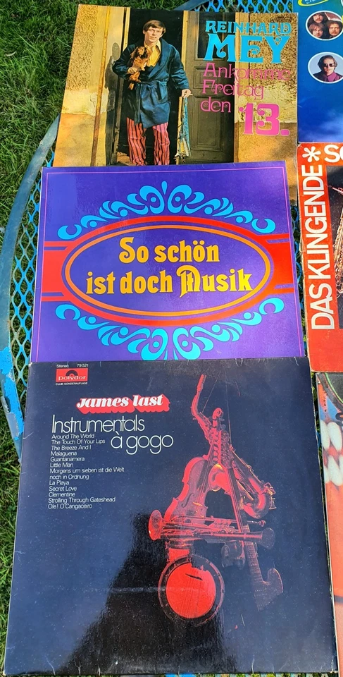 9 VINYL 60s/70s LPs Records Job Lot Don McLean James Last Reinhard Mey Pop Hits - Image 2 of 4