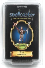 Spellcaster 17-013 Sorceress (54mm) Female Wizard Mage Sorcerer Iron Wind Metals