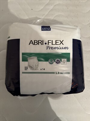 ABRI Flex Premium Pants  Windelhöschen  Inkontinenz 100-140 cm L3 FSC, 14 St
