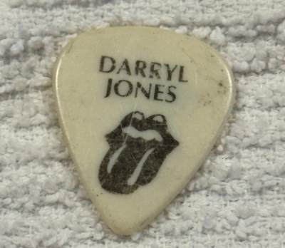 The Rolling Stones Darryl Jones 1994 Voodoo Lounge Guitar Pick