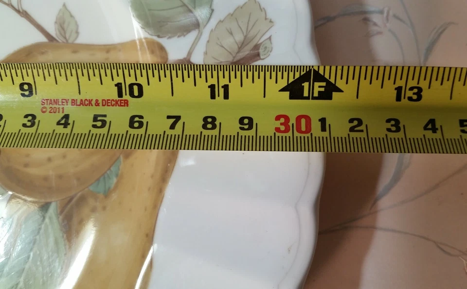 VAJILLA-BELLE TERRE por MIKASA-Plato picadora/plato redondo 12 1/8" (JAPÓN) Foto 4 de 4