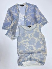Escada Twin set cardigan M  tank top S Women Size S/M