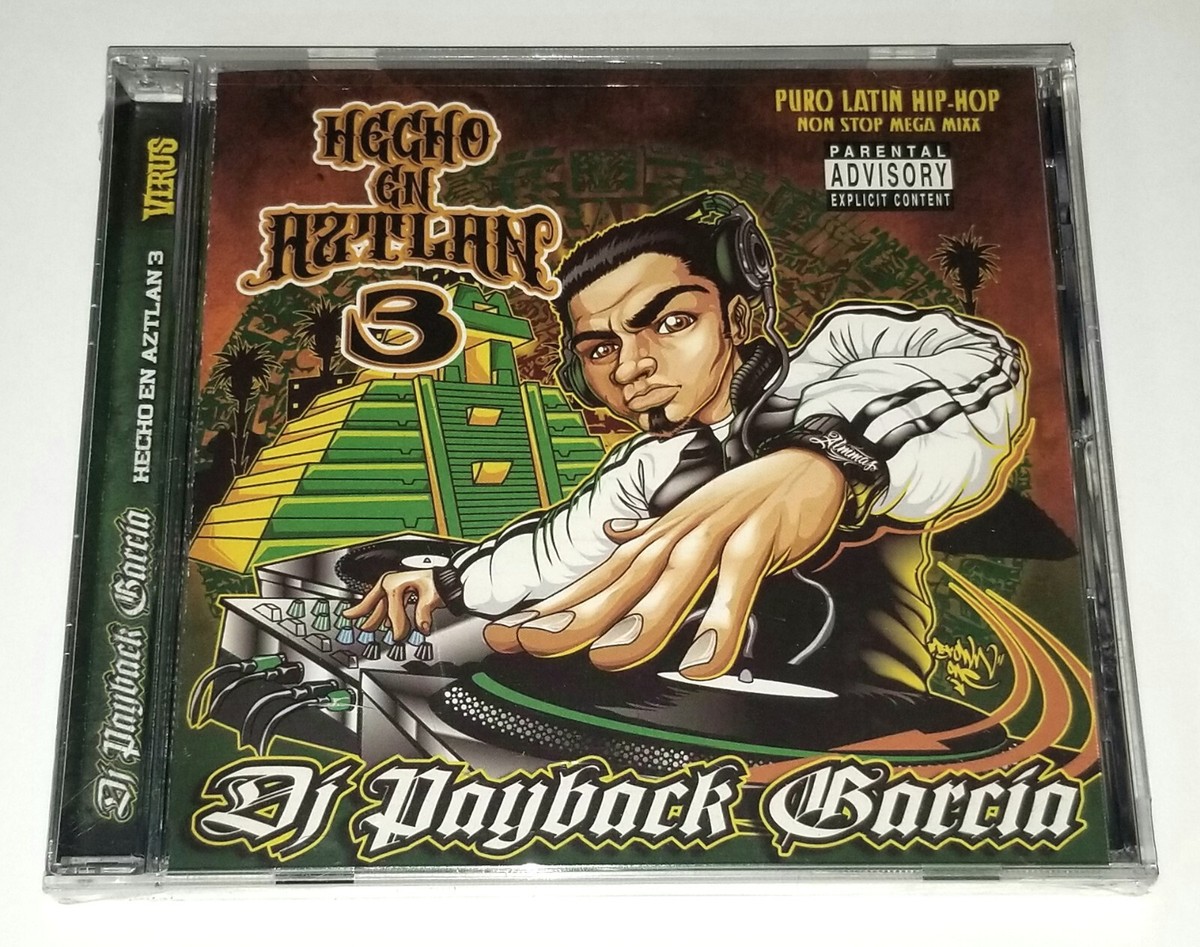 CHICANO G-RAP【D.J.M.T. 】 DJ PAYBACK GARCIA SEALED CD RAP G FUNK HECHO EN AZTLAN 3