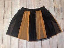 Girls M 7/8 Cat  Jack Halloween Tutu Skirt NWOT