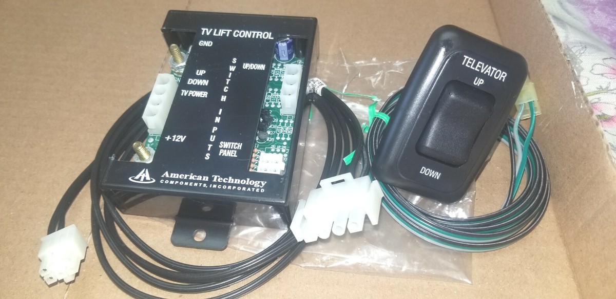 テレビ rep AMERICAN TECHNOLOGY Televator TV LIFT CONTROL AT-CSR-026 w