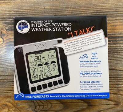 La Crosse Weather Station Wireless Technology Internet Powered Gateway Talks