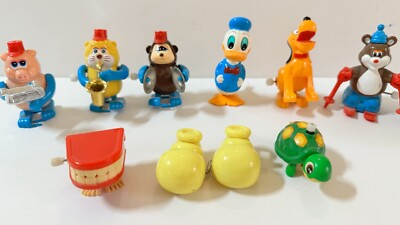 LOT OF 10 VINTAGE TOMY - WIND UP Toys | eBay