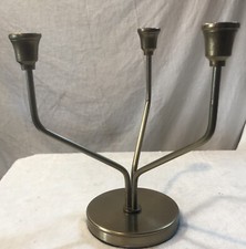 Hearth  Hand Metal Taper Candelabra 3ct