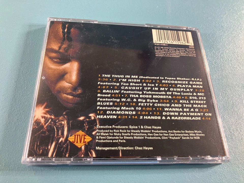 Spice 1 – The Black Bossalini (aka Dr. Bomb From Da Bay) - Musik CD Album - Bild 3 von 3