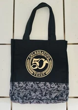 NEW JT International Distributor 50 Year Anniversary Tote Bag Tough 1 Black/Gold