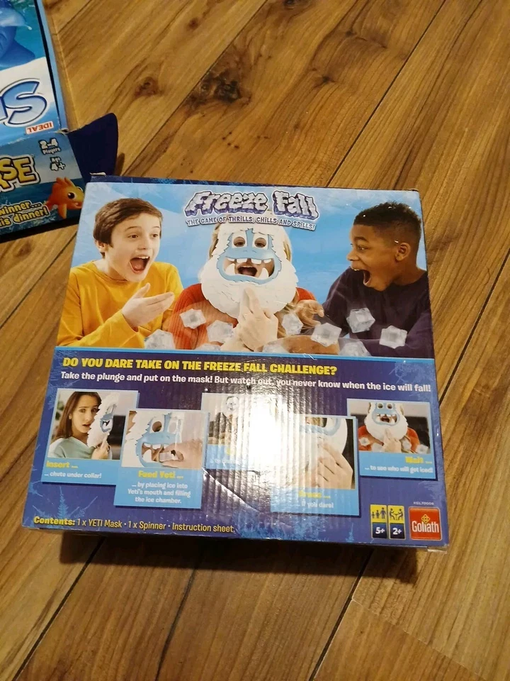 FREEZE FALL GAME FROM GOLIATH 2019 NEW & UNUSED FREE UK POST KIDS GAME - Image 2 of 3