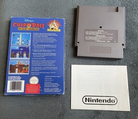 Chip'n Dale Rescue Rangers 1 Tic & Tac complet sur Nintendo NES