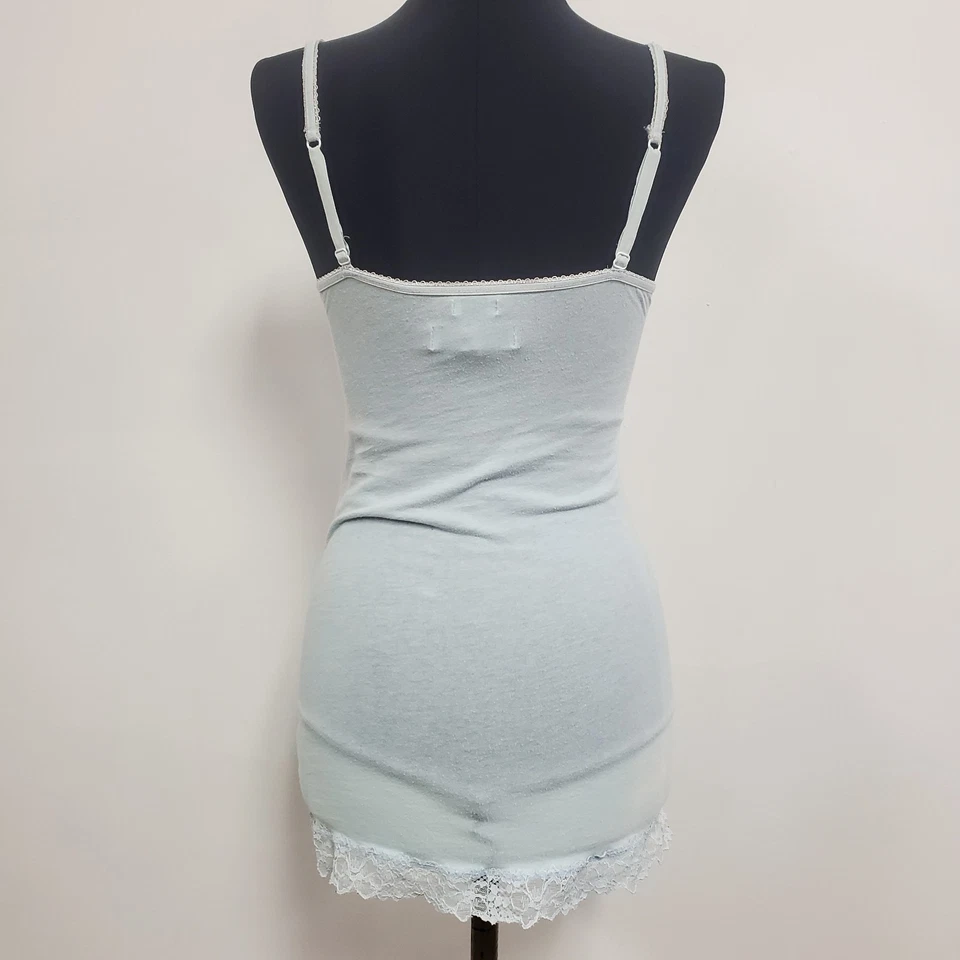 Babydoll de Colección Abercrombie Fitch Para Mujer Y2K Borde de Encaje Cami Talla M Bella Swan 90S Foto 3 de 4