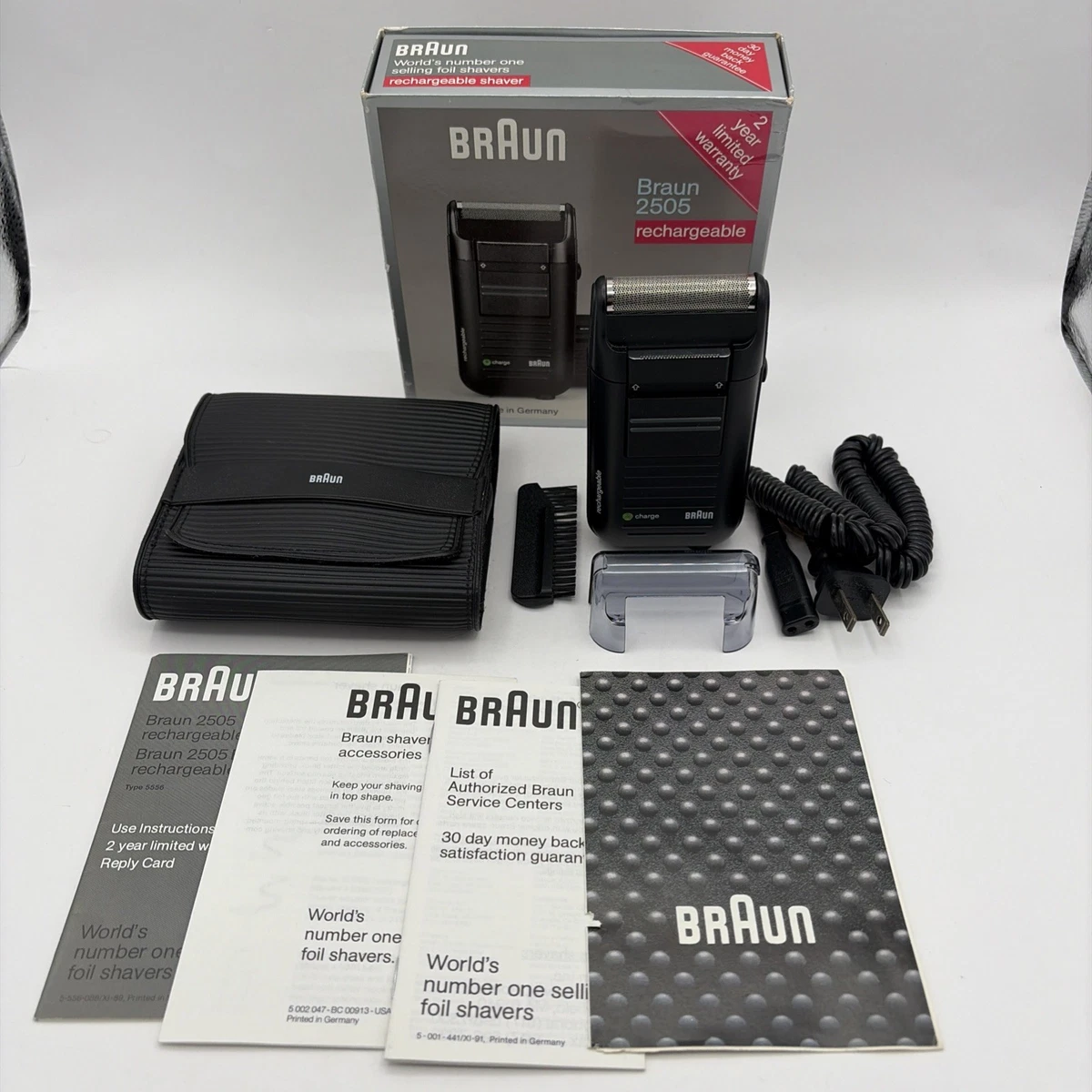 vintage braun shaver products for sale | eBay