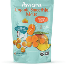 Smoothie Melts - Mango Carrot - Baby Snacks Made With Fruits and Veg BBE10.26 L5