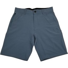 Hurley Men's Size 30 Blue Water Repellant Stretch Trek Hybrid Short
