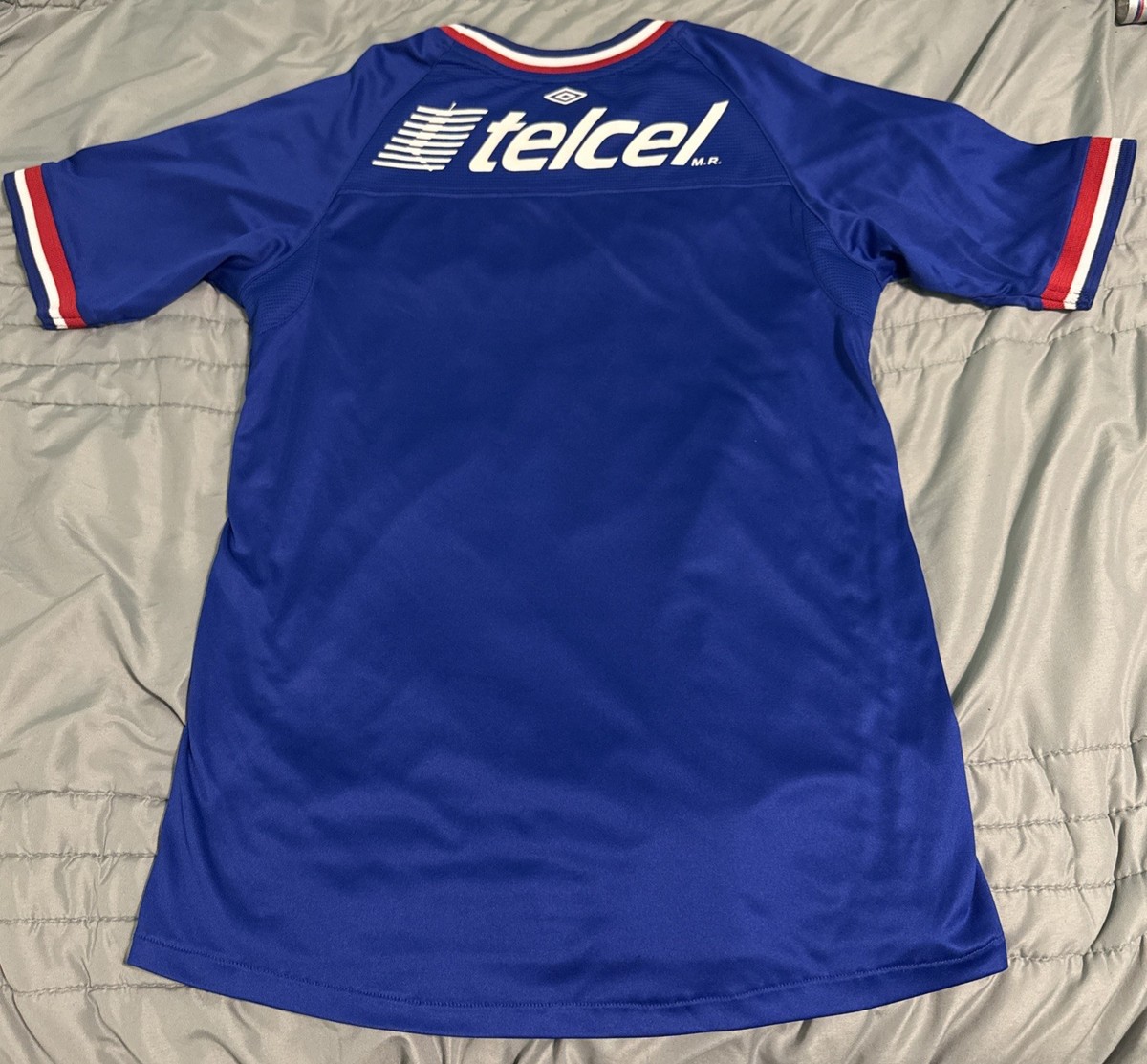 Mens Soccer Cruz Azul Umbro Blue Home Jersey 2010 EUC Sz M Rare | eBay