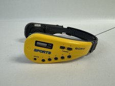 Vintage Sony Sports Walkman SRF-M50 FM Radio Stereo Headset Headphones - WORKS!