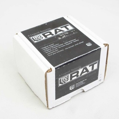 Pro Co White Face RAT Distortion Pedal Limited Edition 1985 Reissue