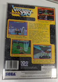 Virtual On Cyber Troopers Sega Saturn Game Disc Complete In Box 1996