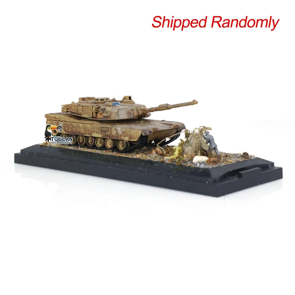 Henglong 1:72 US Abrams M1A2 Tank 3918 Static Decoration Model W/O Electric Part - Image 2 of 4