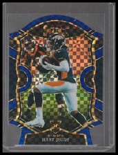 2020 Panini Select #56 Jerry Jeudy Blue Prizm Die Cut