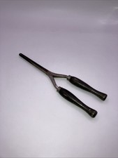 Antique Hair Curling Iron Metal Wood Handles Tight Curls Stove Top Manual