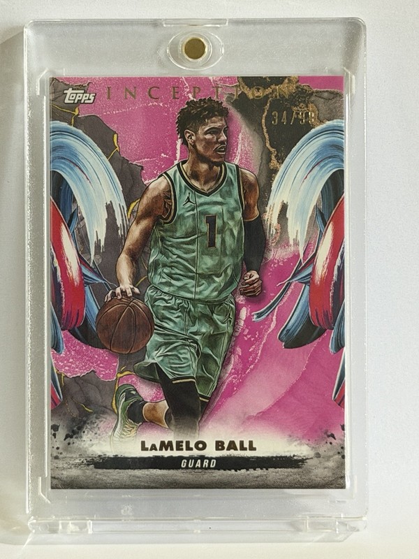 2025 topps inception basketball Lamelo Ball 34/99