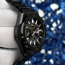 Hublot Big Bang Integrated Black Magic Ceramic 42mm Unico 451.CX.1170.CX B&P 6