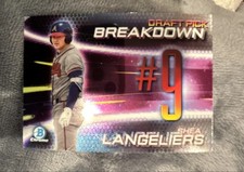 2019 Bowman Draft - Chrome Bowman Scouts Draft Pick Breakdown Shea Langeliers K2