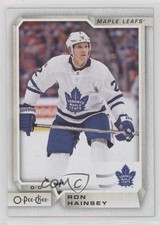 2018-19 O-Pee-Chee Ron Hainsey #374 2vh