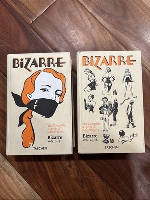 Complete Reprint of John Willie's Bizarre Magazines HC Volumes 1 - 26 Books