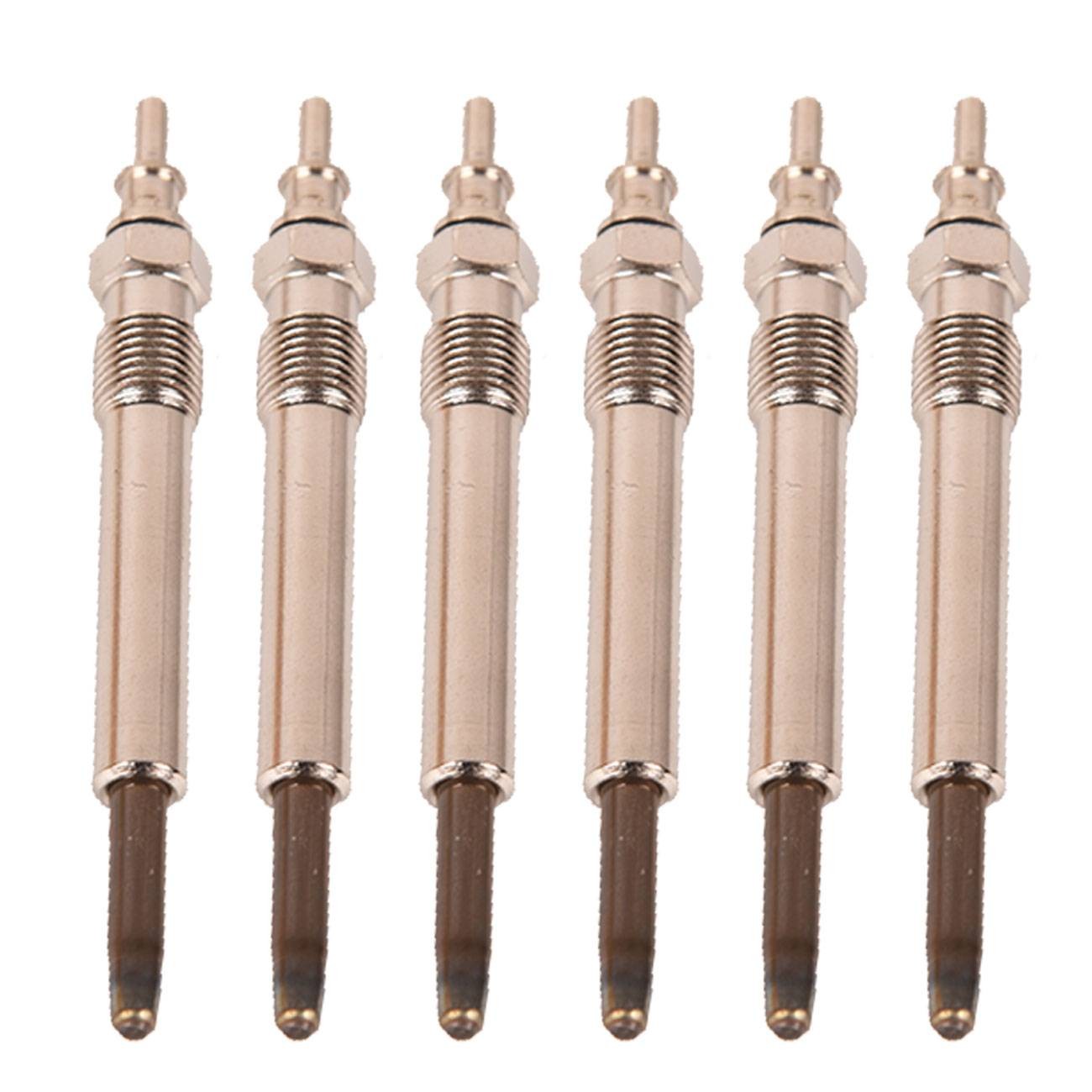 6Pcs Glow Plug 0011592001 Fits Mercedes-Benz E300 L6 Diesel 1996-1999