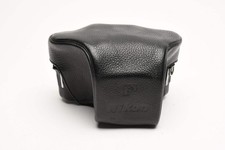 Nikon F Nippon Kogaku Camera Semi Soft Black Leather Eveready Case