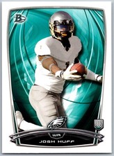 2014 Bowman 7 Josh Huff Rookies   RC Philadelphia Eagles Football Card
