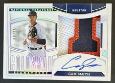 Cam Smith 2025 National Treasures Colossal Signatures Material (RC) CMA-CS 08/25