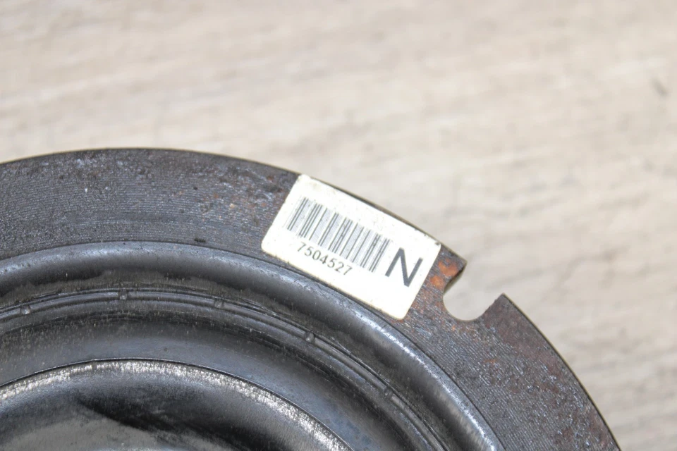 02-08 BMW E65 E66 760LI 760I N73 MOTOR CIGÜEÑAL POLEA BALANCEADOR ARMÓNICO Foto 2 de 4