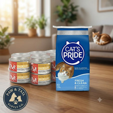 EVX Urinary Health Wet Cat Food 12 Cans + Cat&rsquo;s Pride Cat Litter 10lb Bundle