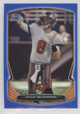 2014 Bowman Chrome Blue Refractor 167/199 Mike Glennon #45 0l1