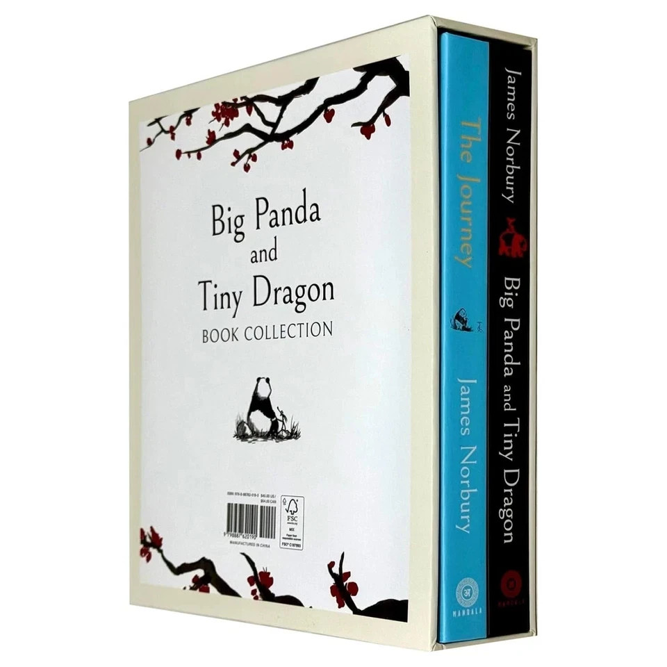 Big Panda and Tiny Dragon Book Collection 2 Books Set By James Norbury Journey - Image 3