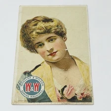 Victorian W&W Wheeler & Wilson Sewing Machine Trade Card